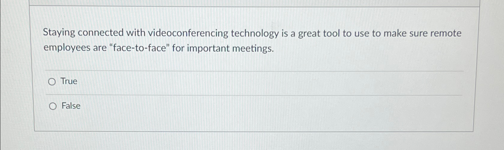  Staying connected with videoconferencing technology is a great tool to use