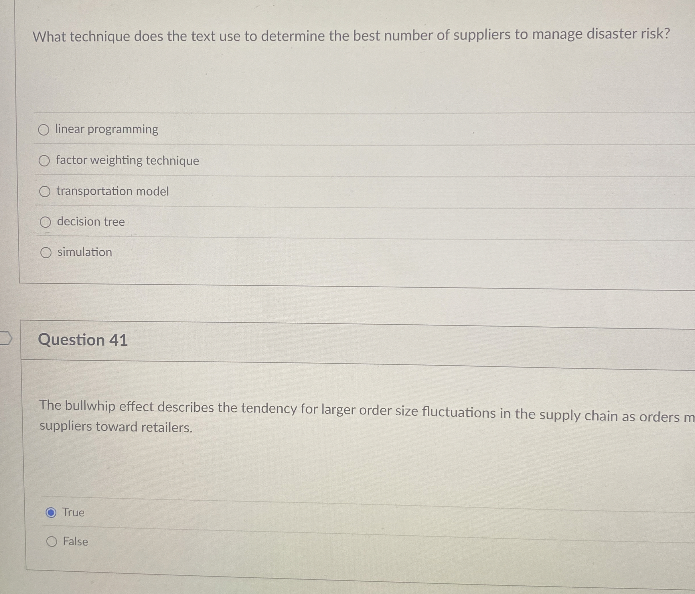  What technique does the text use to determine the best number