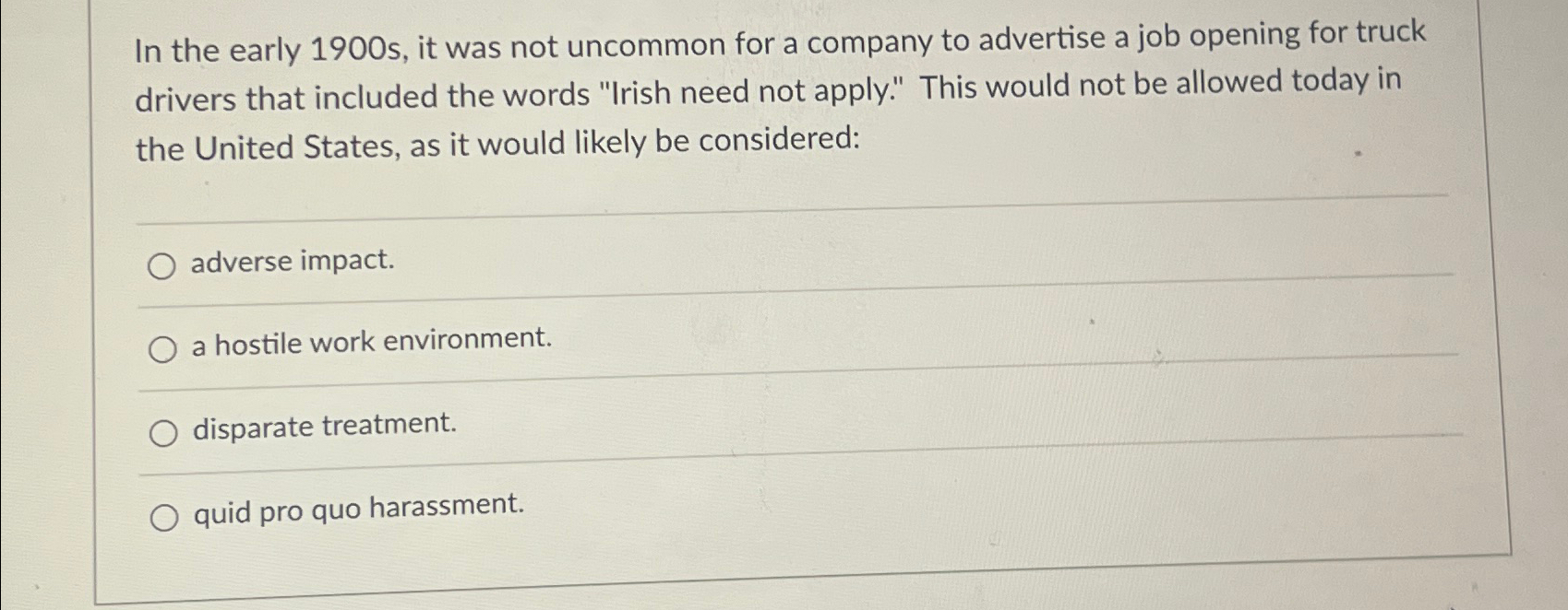  In the early 1900 s, it was not uncommon for a