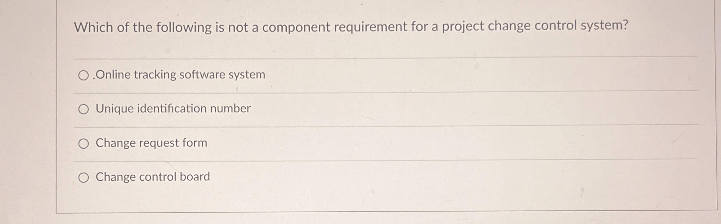  The project budget should not include the operational or overhead costs