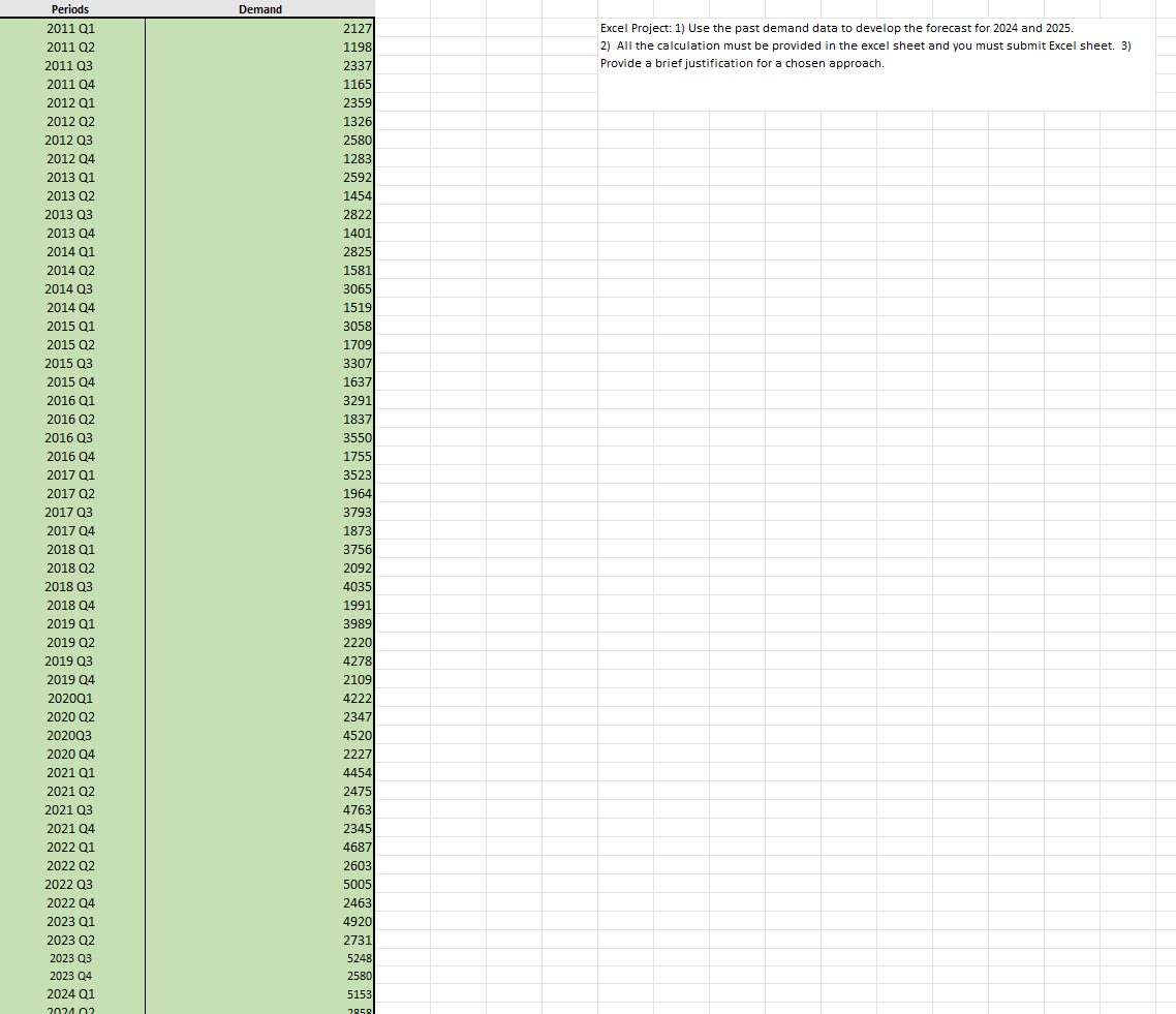  Excel Project: I need this solved. Thank you very much 