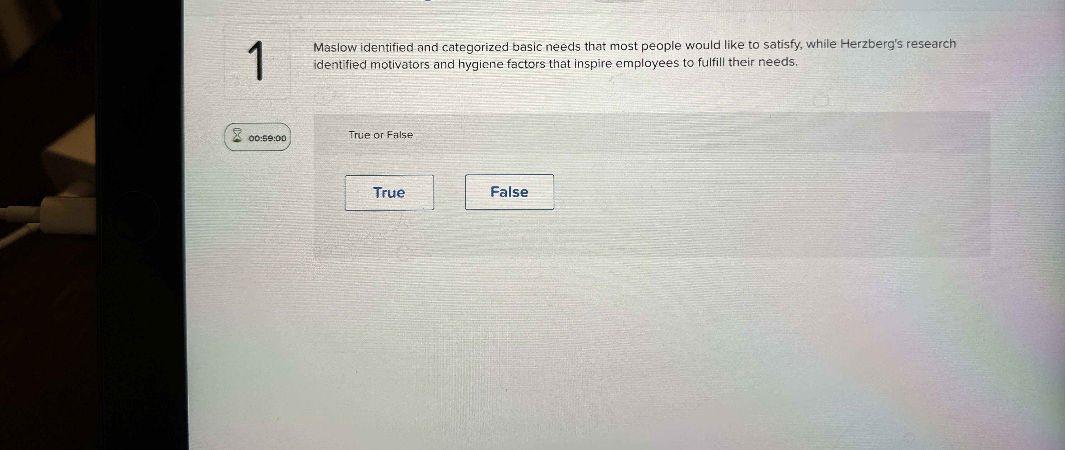  1 Maslow identified and categorized basic needs that most people would