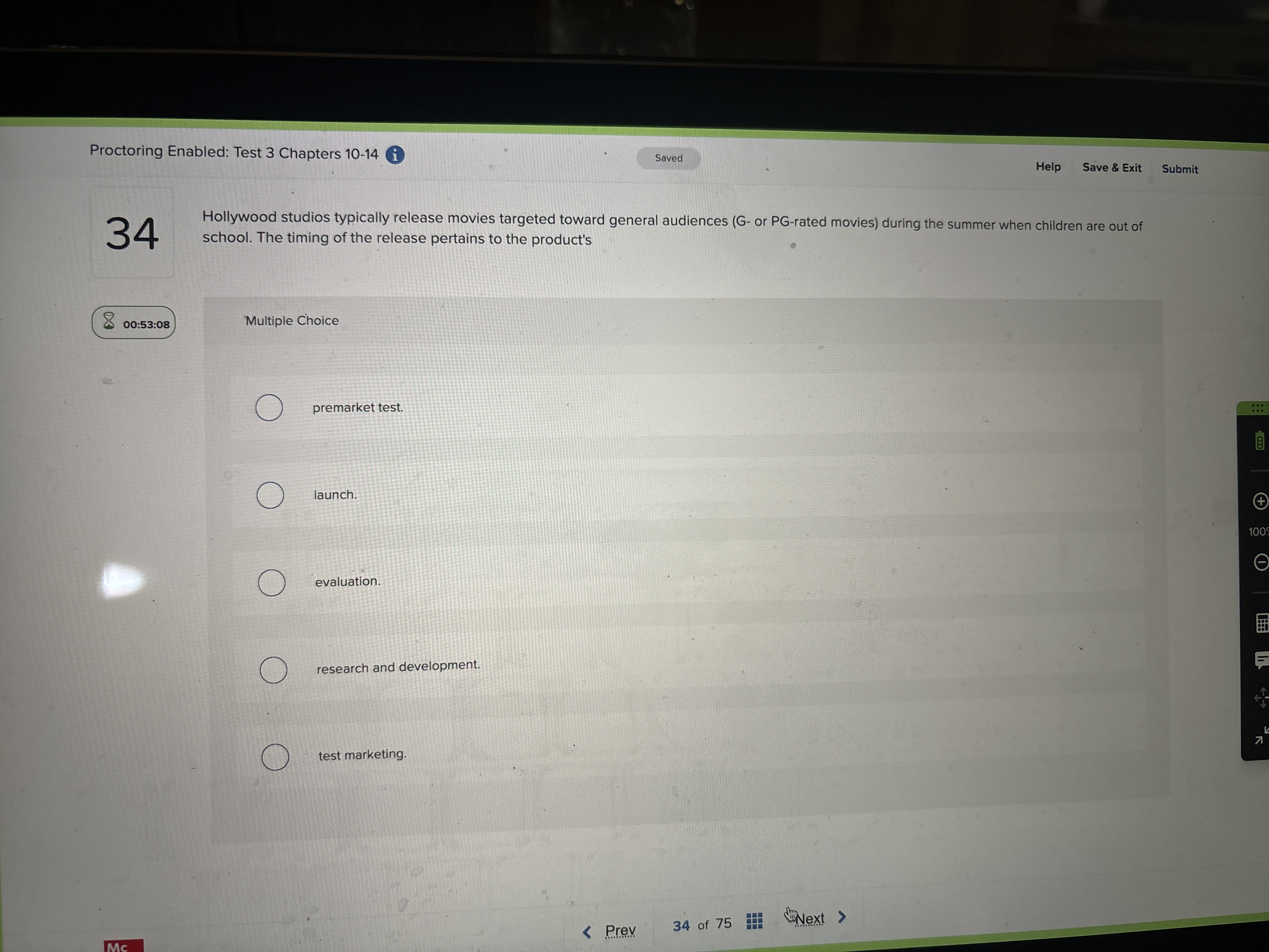  34 00:53:08 Hollywood studios typically release movies targeted toward general audiences