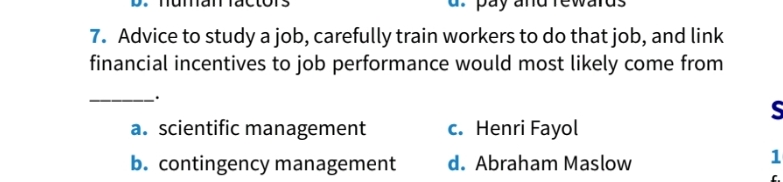  Advice to study a job, carefully train workers to do that