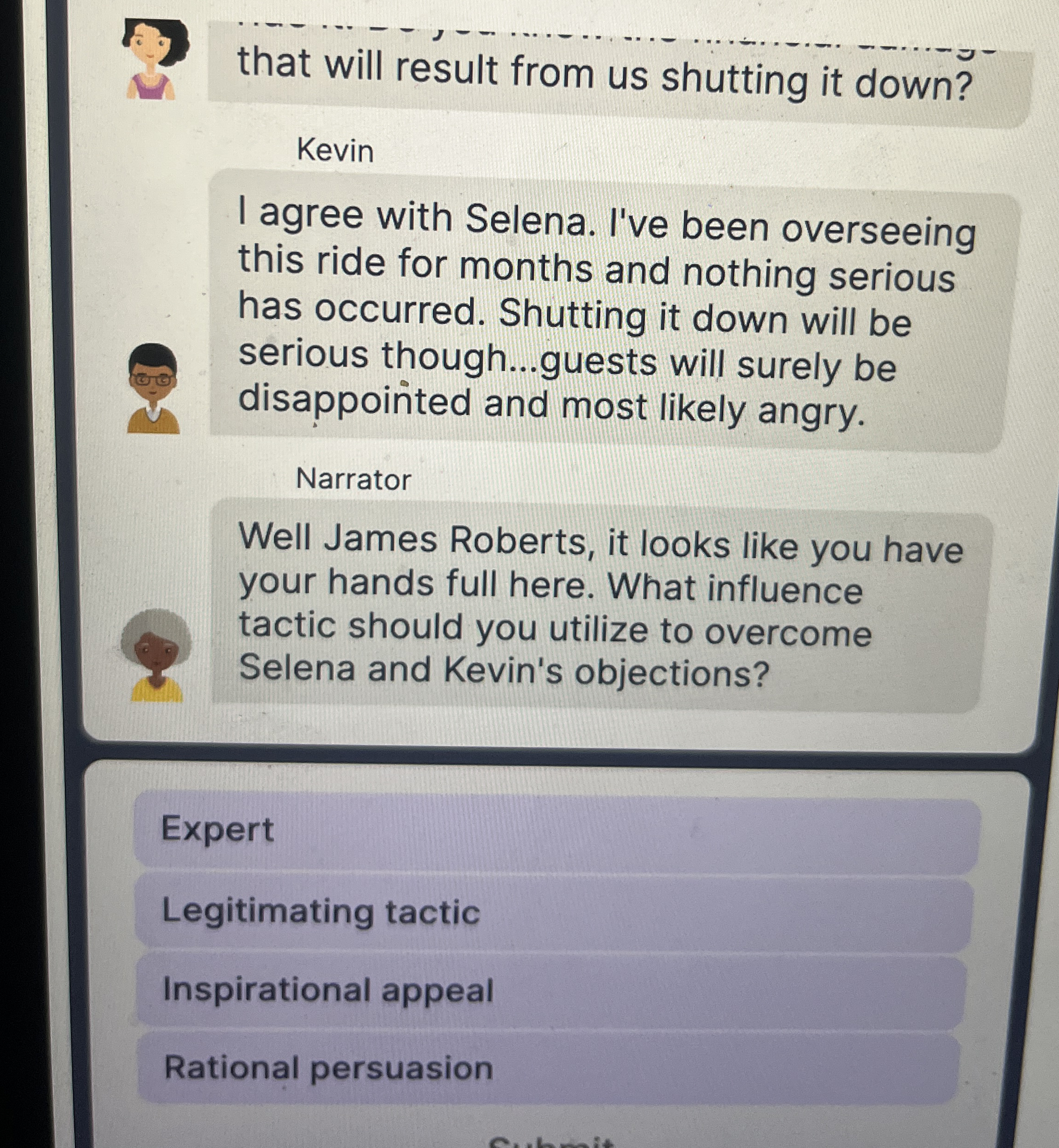  3 that will result from us shutting it down? Kevin I