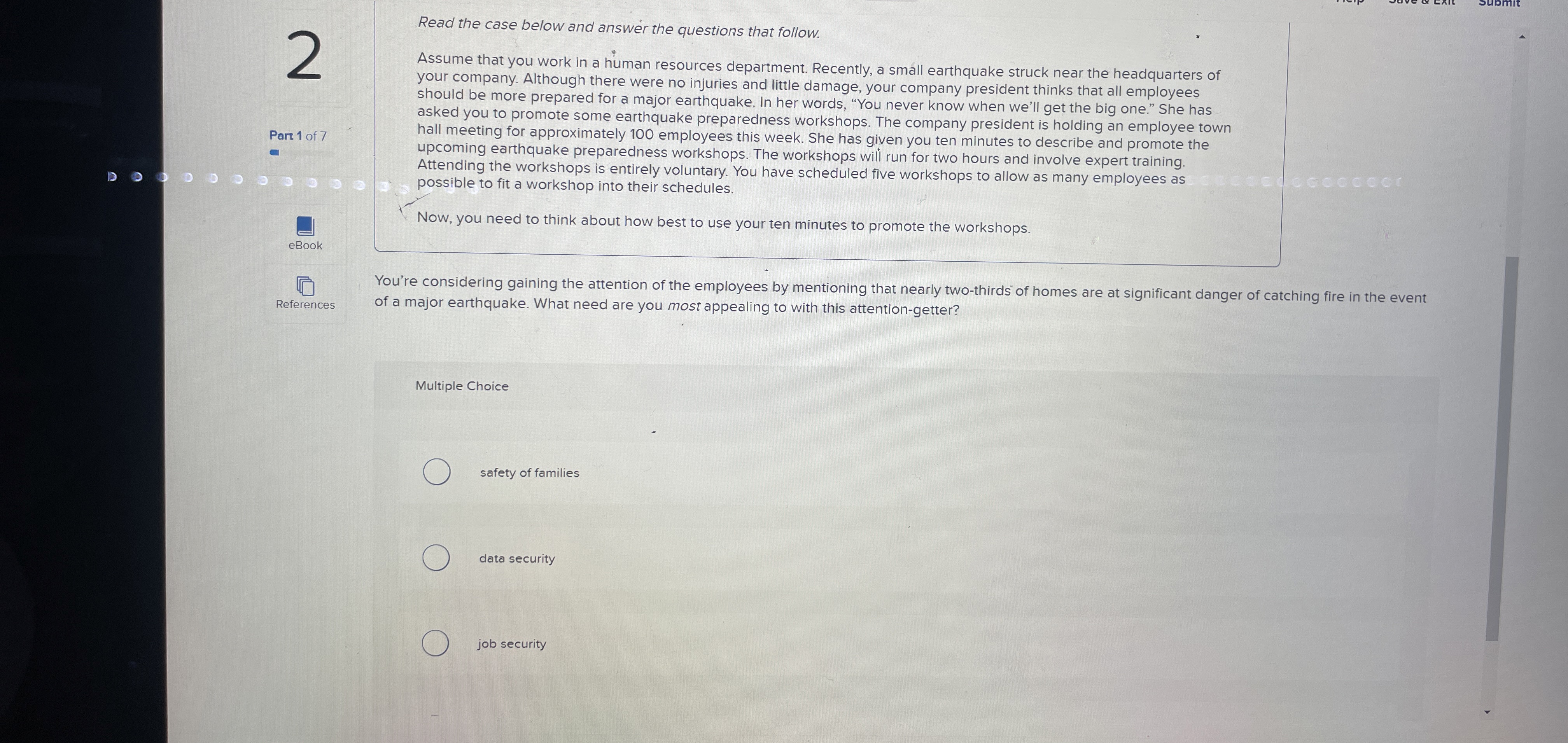  Read the case below and answer the questions that follow. Assume