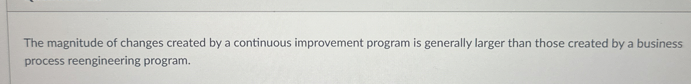  A quality perspective that focuses on whether or not a product