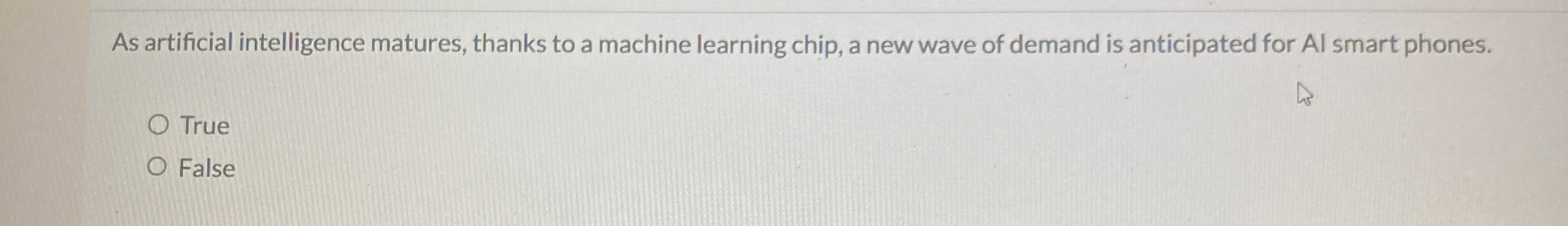  As artificial intelligence matures, thanks to a machine learning chip, a