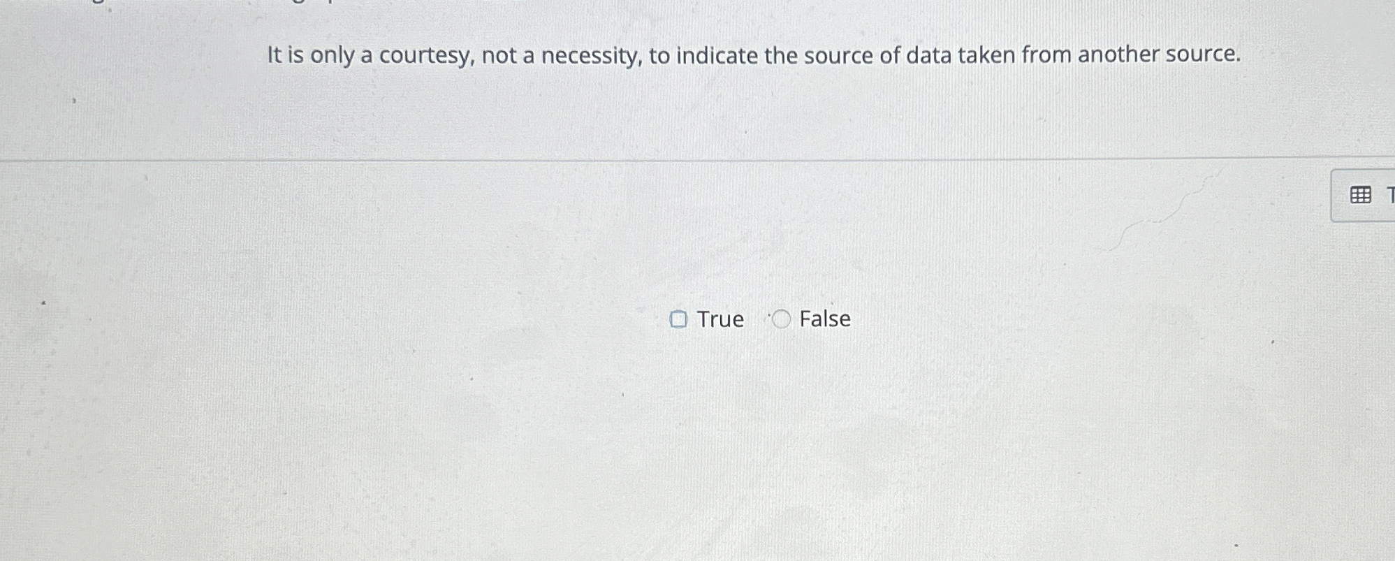  It is only a courtesy, not a necessity, to indicate the