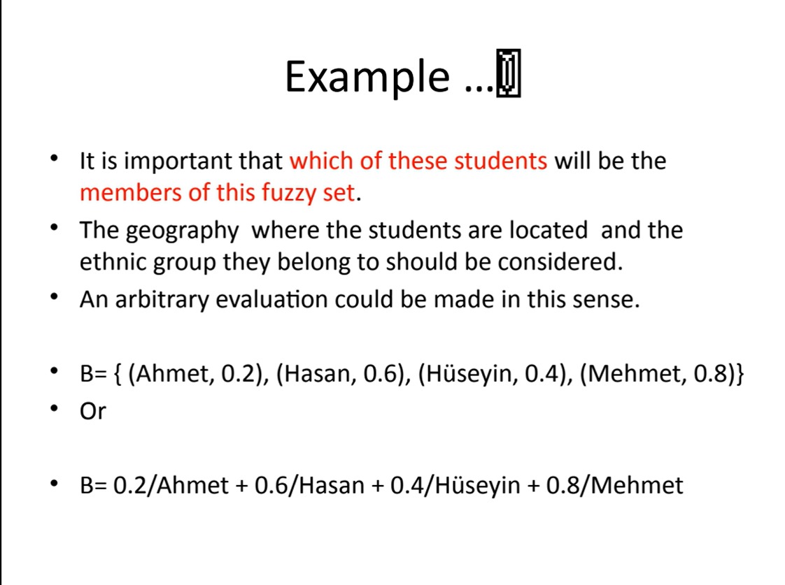  Example ...[i] It is important that which of these students will
