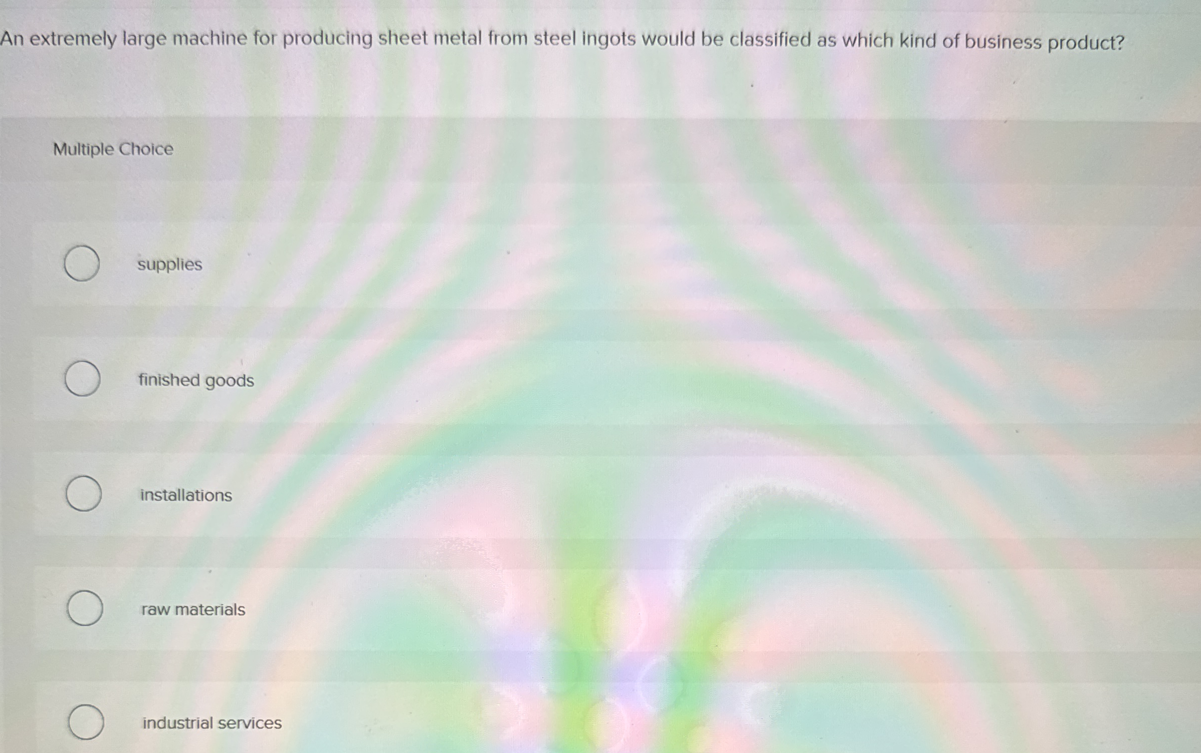  An extremely large machine for producing sheet metal from steel ingots