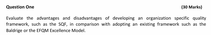  Question One Read the case study below and answer ALL the