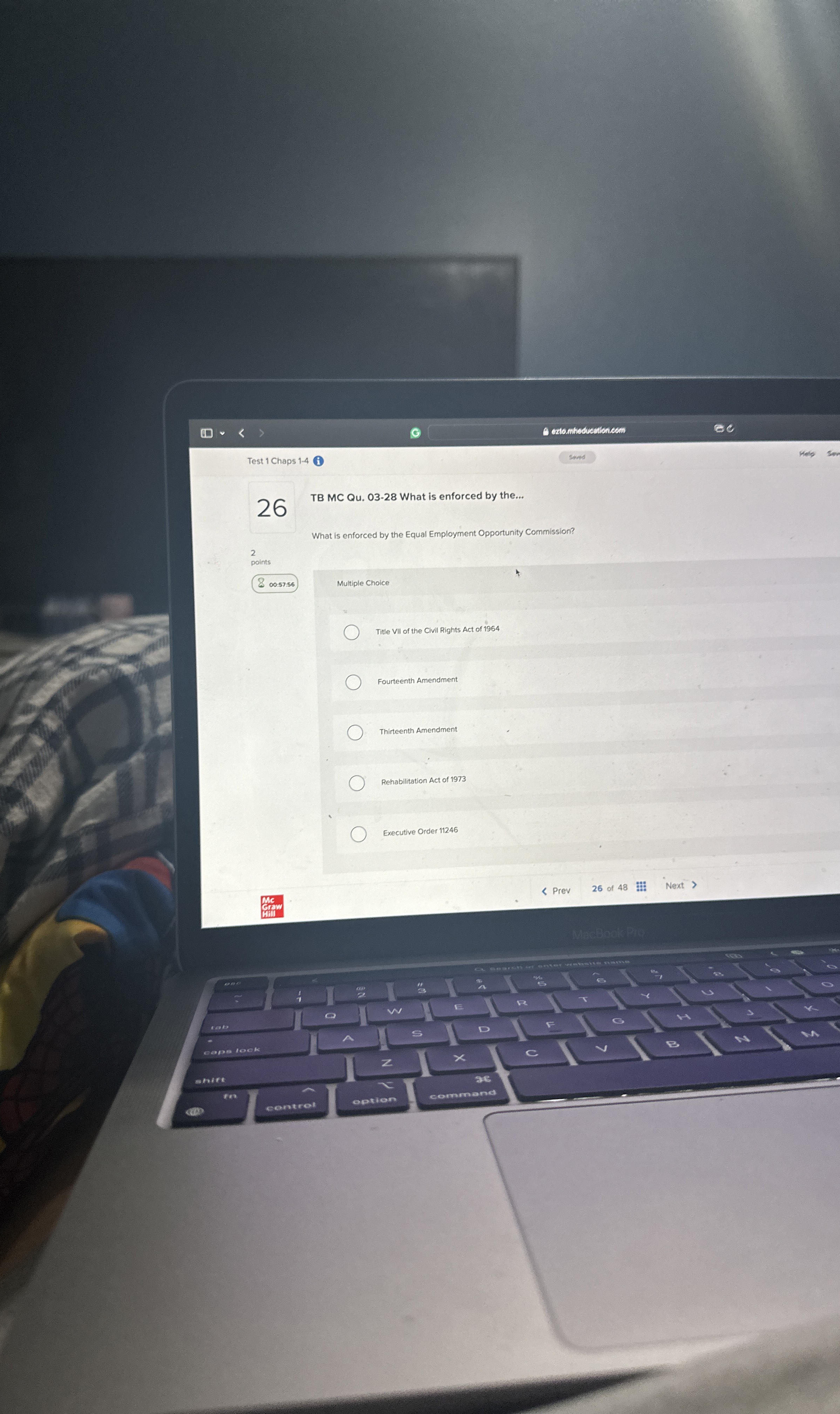  TB MC Qu.03-28 What is enforced by the... What is enforced