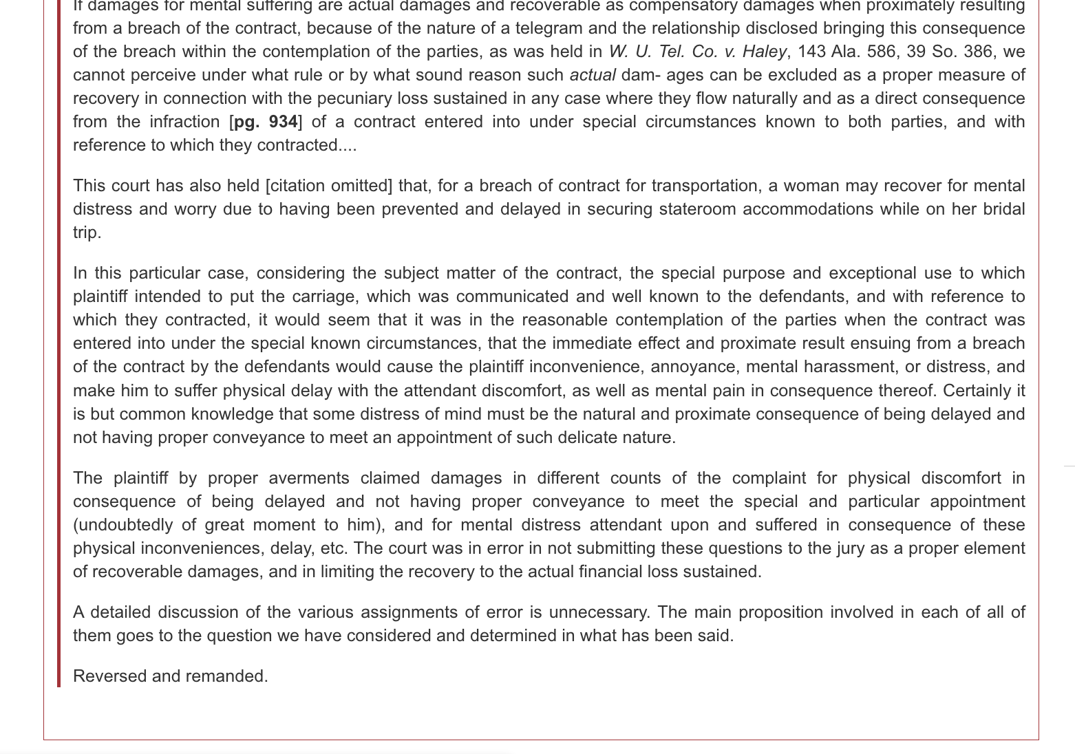 How will you compare and/or contrast the cases in order to predict