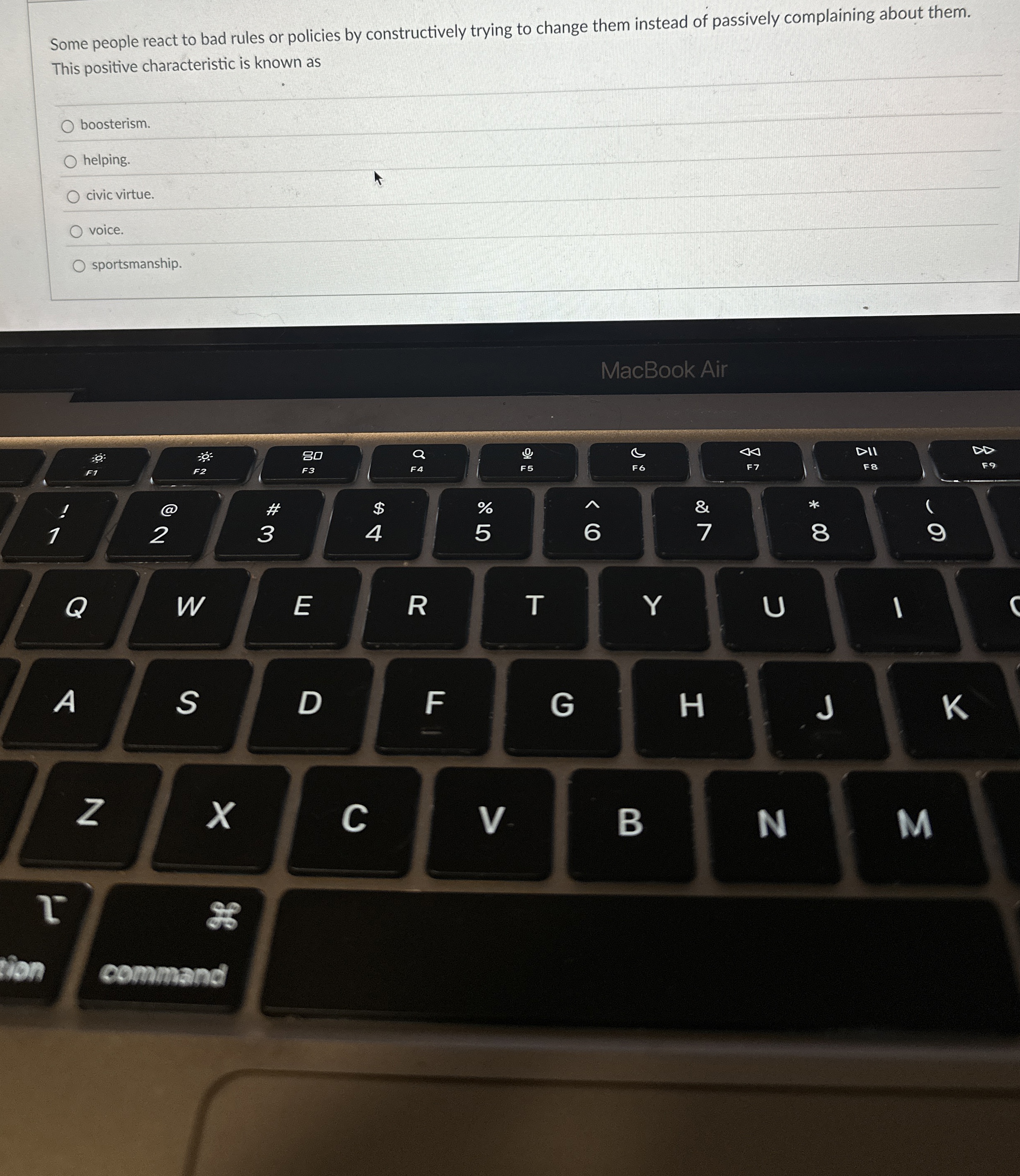  Some people react to bad rules or policies by constructively trying