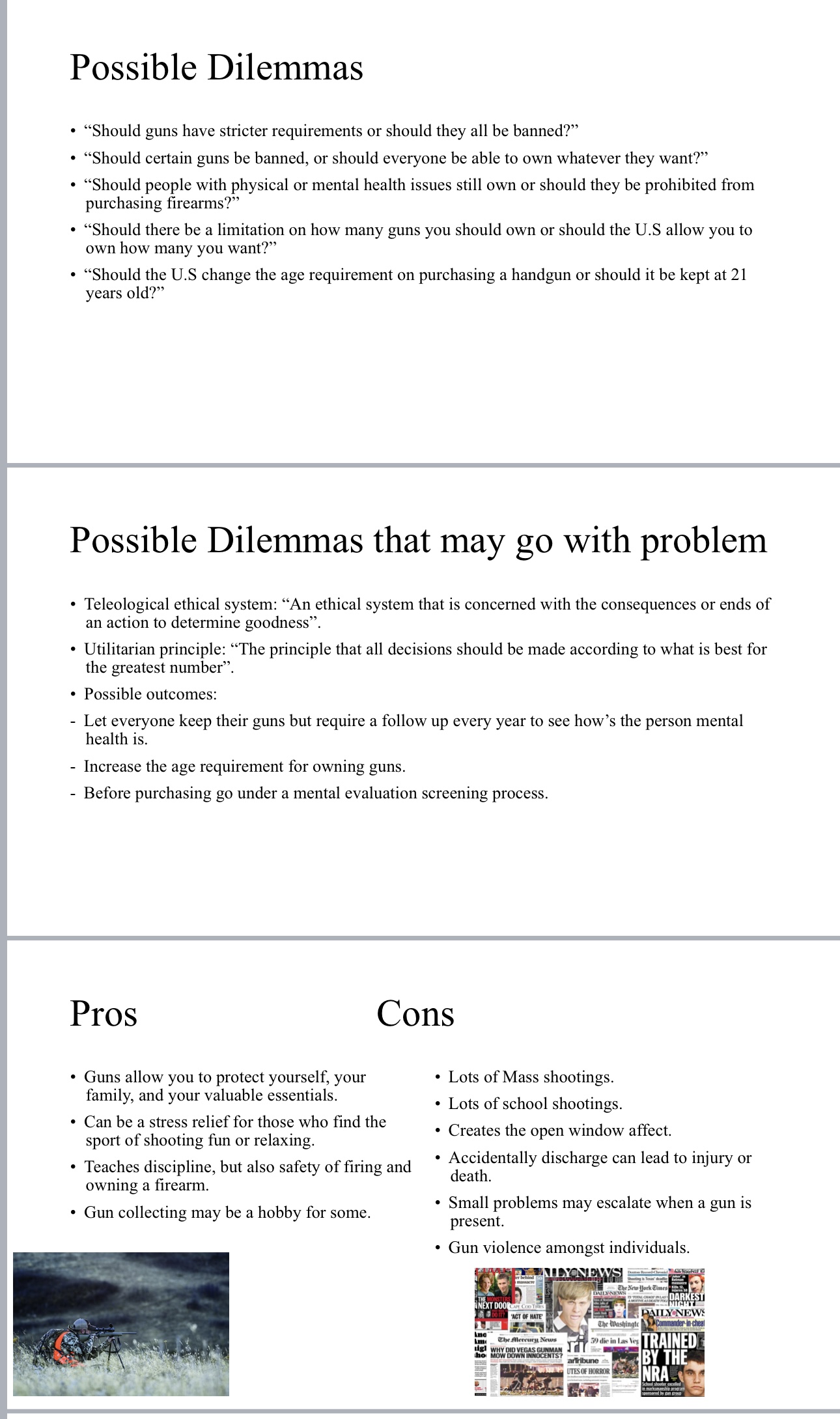 because if we focus on creating stricter requirements there should be less