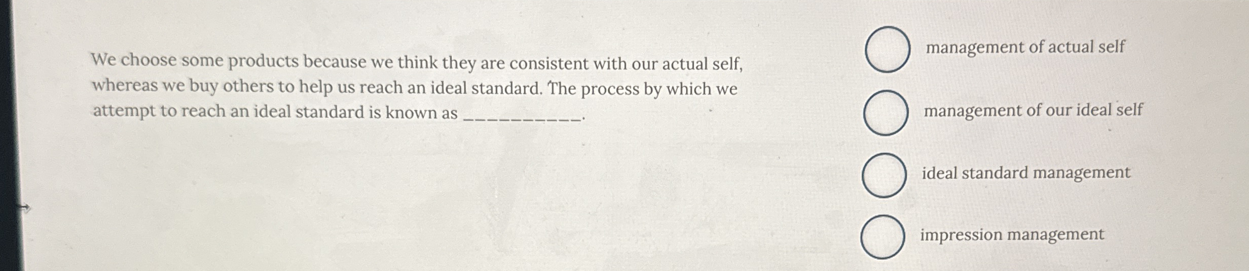  We choose some products because we think they are consistent with