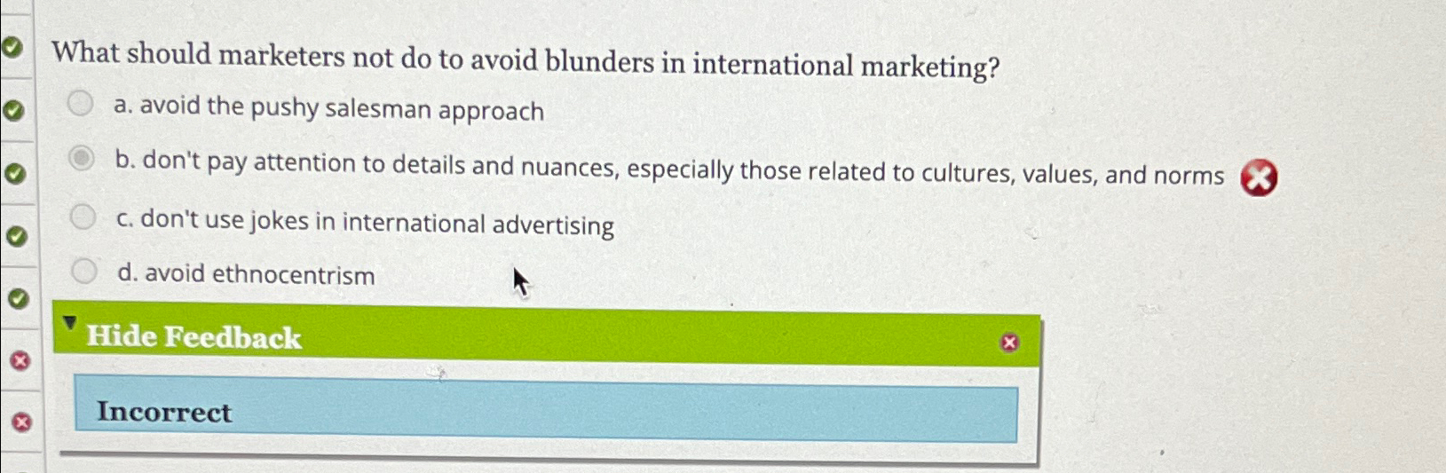  What should marketers not do to avoid blunders in international marketing?