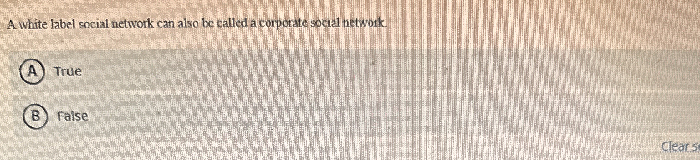  A white label social network can also be called a corporate