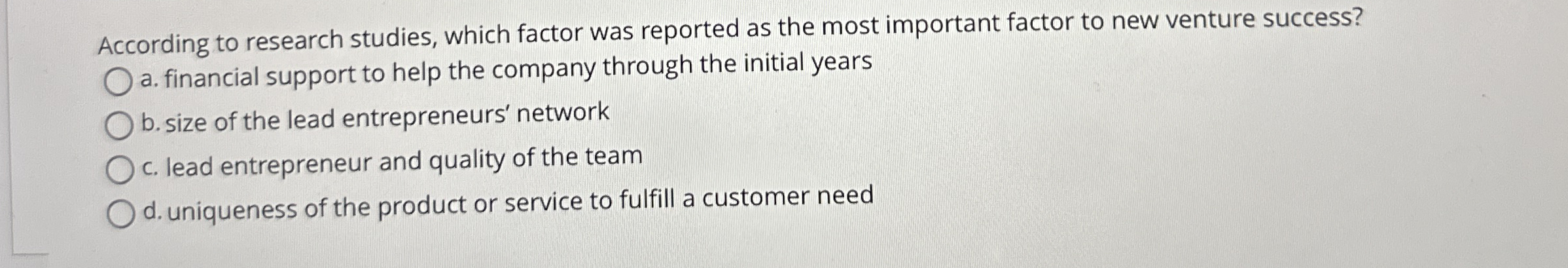  According to research studies, which factor was reported as the most