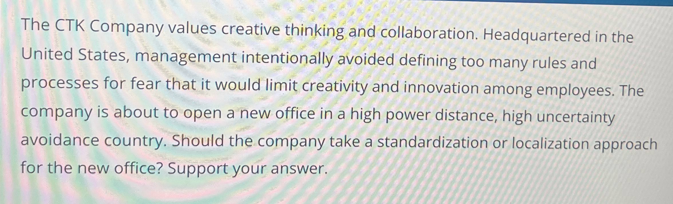  The CTK Company values creative thinking and collaboration. Headquartered in the