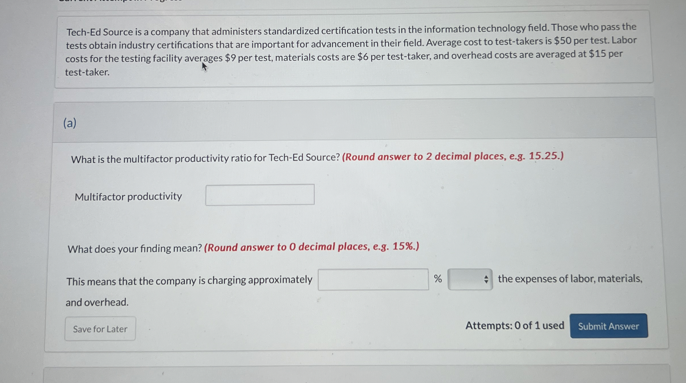  Tech-Ed Source is a company that administers standardized certification tests in