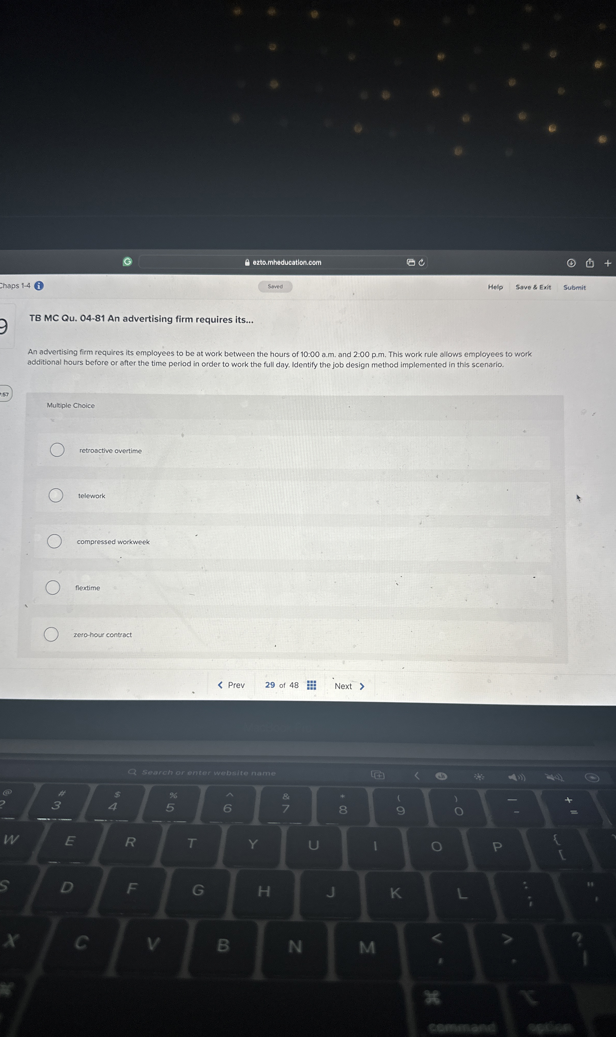  TB MC Qu.04-81 An advertising firm requires its... An advertising firm