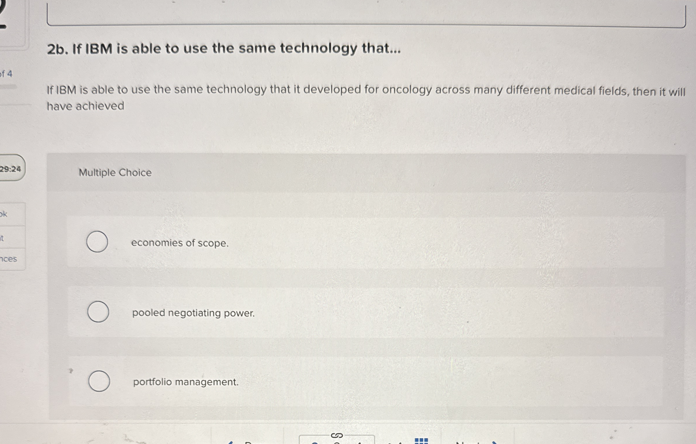  2b. If IBM is able to use the same technology that...