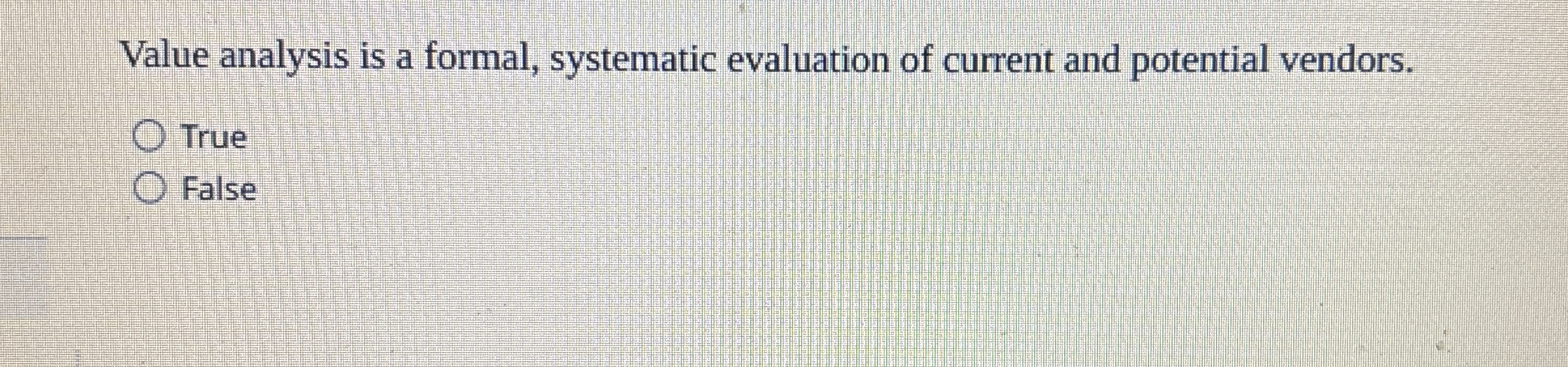  How to solve Value analysis is a formal, systematic evaluation of