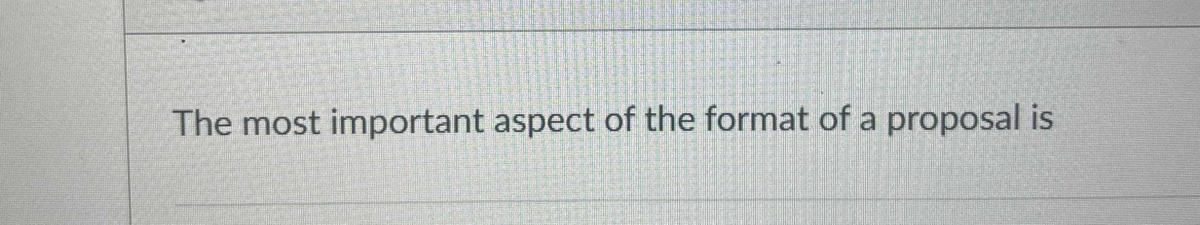  Objectives technical descriptions do NOT include Organizations issue an RFP when