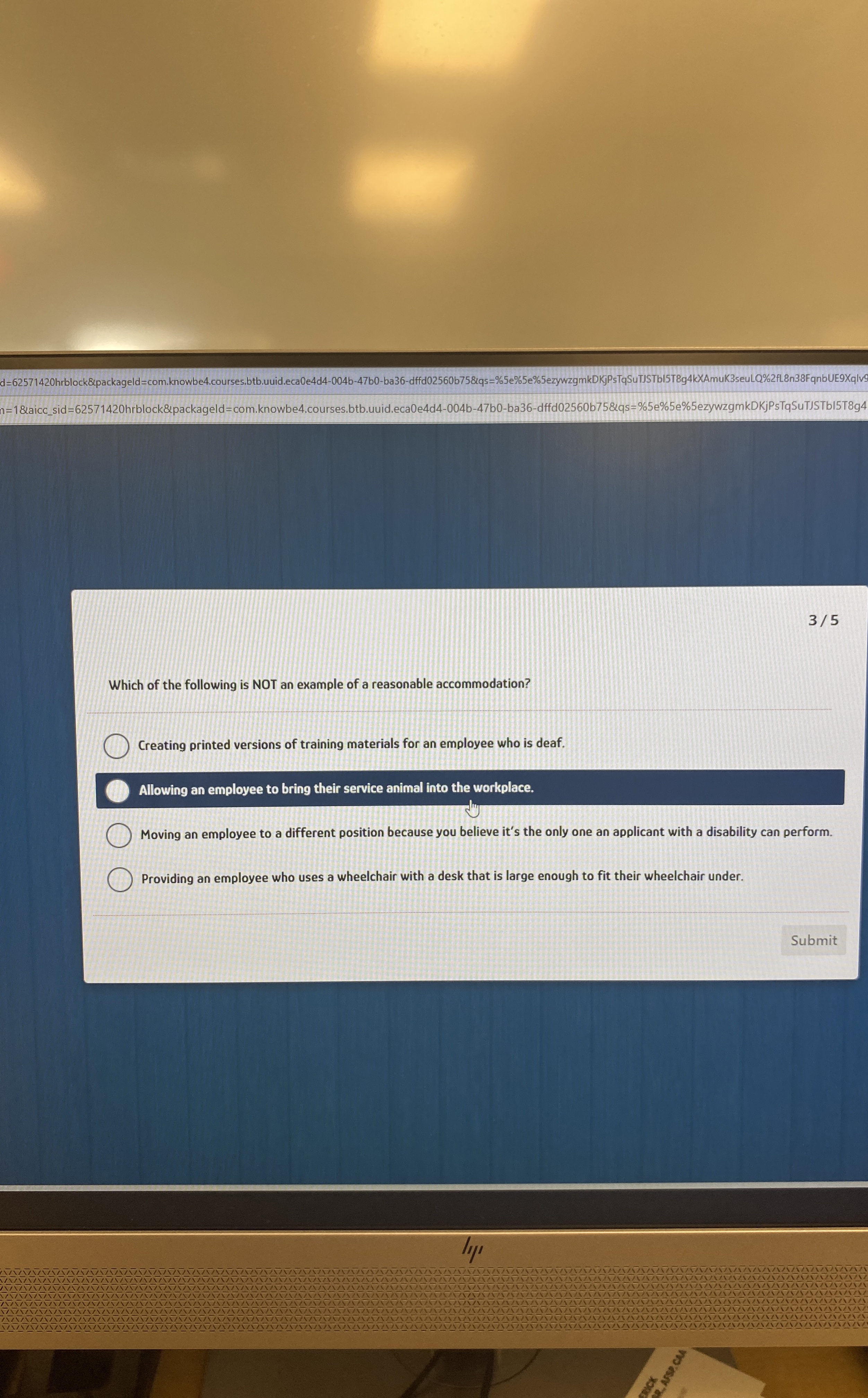  n=1 &aicc_sid =62571420 hrblock&.packageld=com.knowbe4.courses.btb.uuid.eca0e4d4-004b-47b0-ba36-dffd02560b75&qs=%5e%5e%5ezywzgmkDKjPsTqSuTJSTbI5T8g4 35 Which of the following is NOT