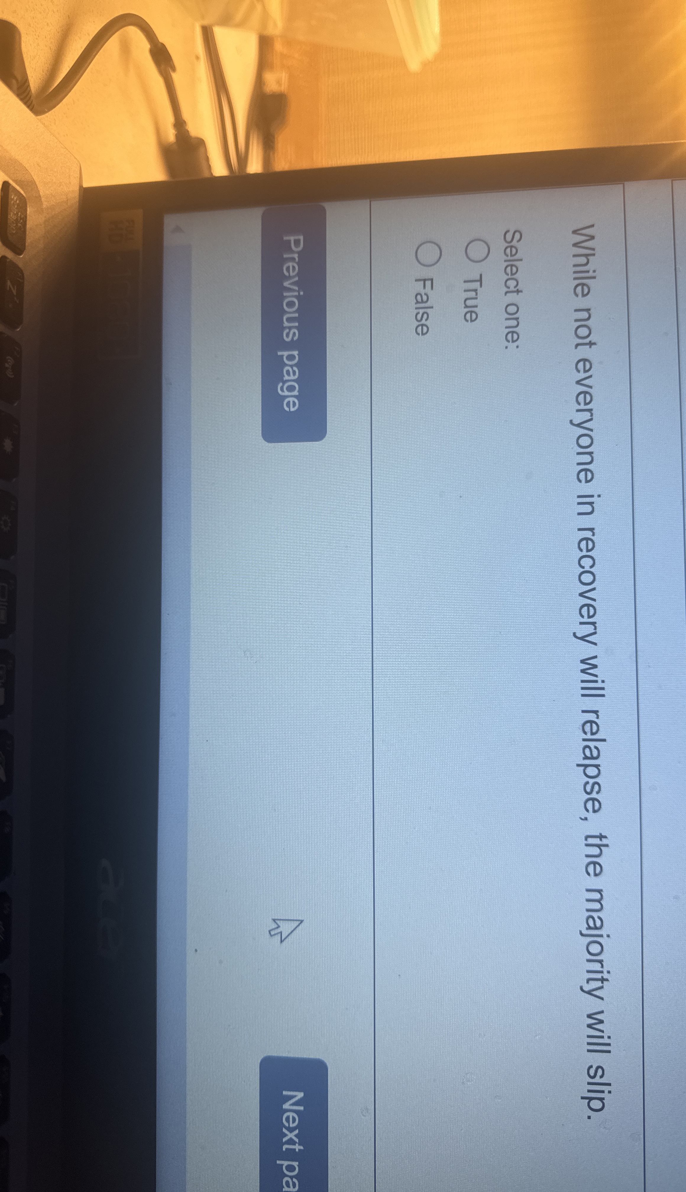  While not everyone in recovery will relapse, the majority will slip.