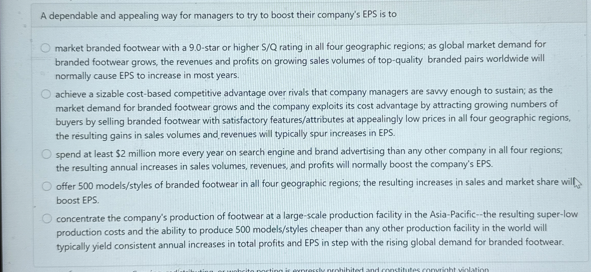  A dependable and appealing way for managers to try to boost