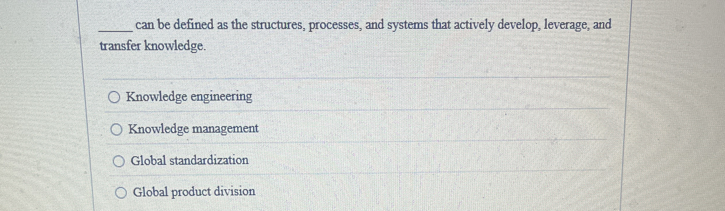  q, can be defined as the structures, processes, and systems that