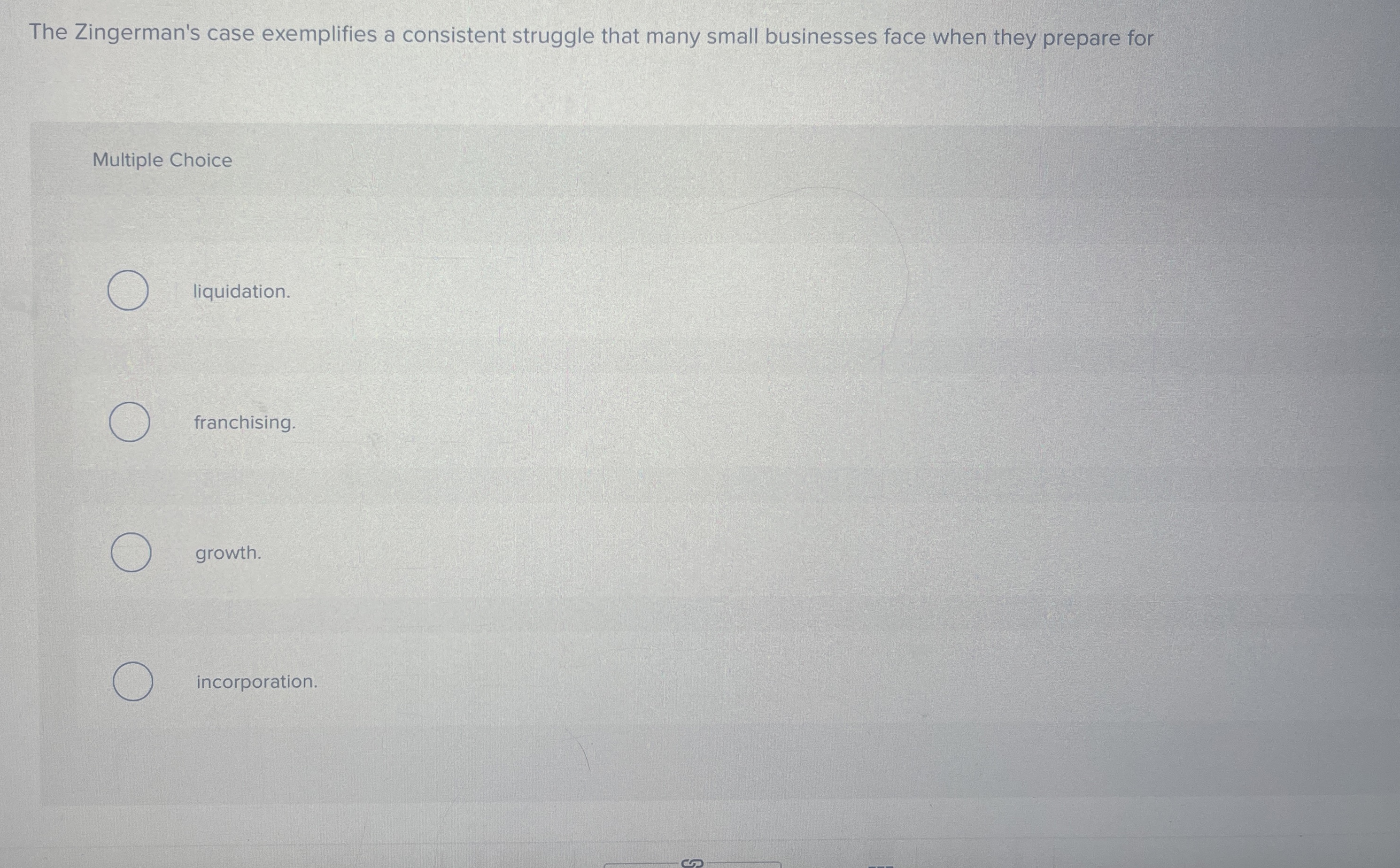  The Zingerman's case exemplifies a consistent struggle that many small businesses