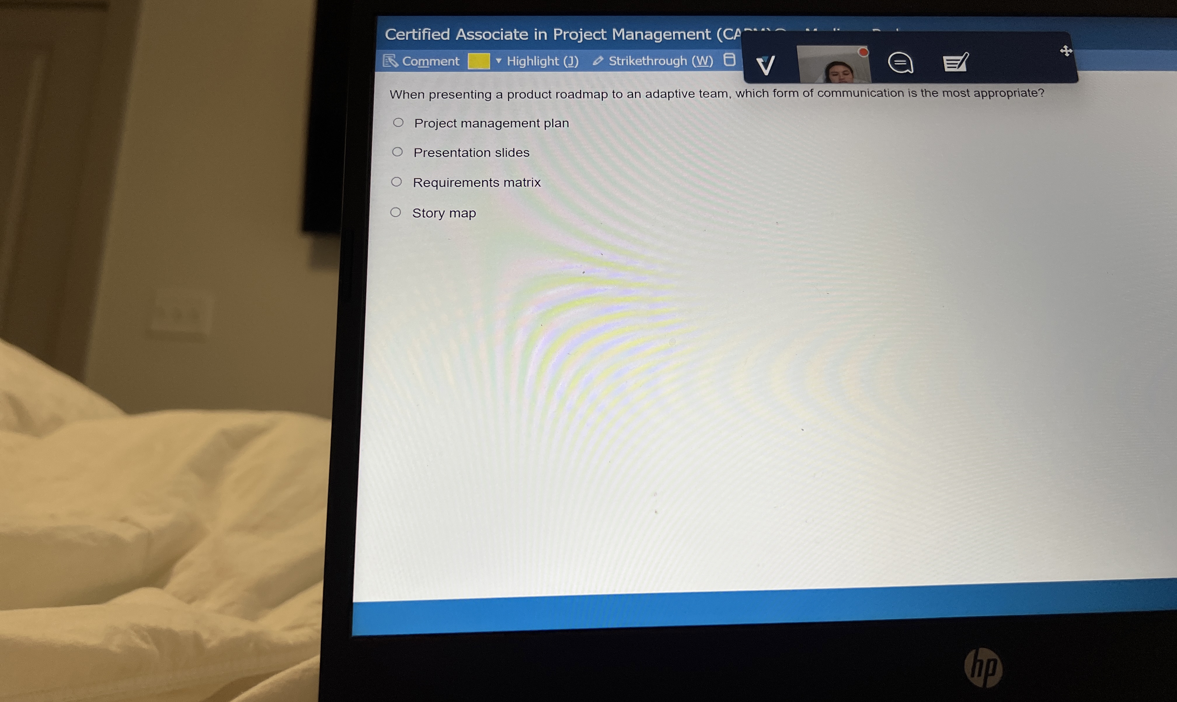 Certified Associate in Project Management (CA- Comment Highlight (J) Strikethrough (W)