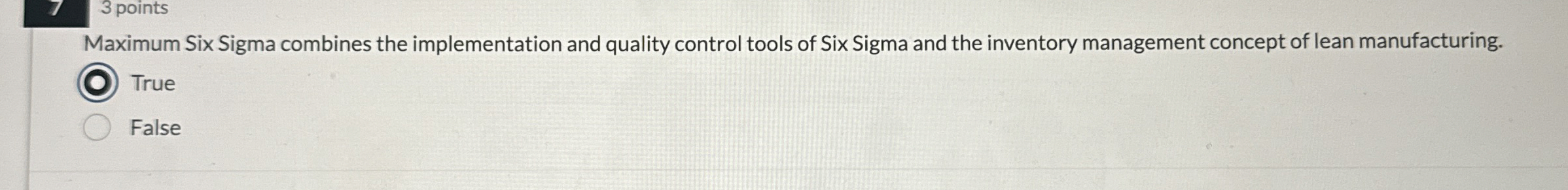  Maximum Six Sigma combines the implementation and quality control tools of