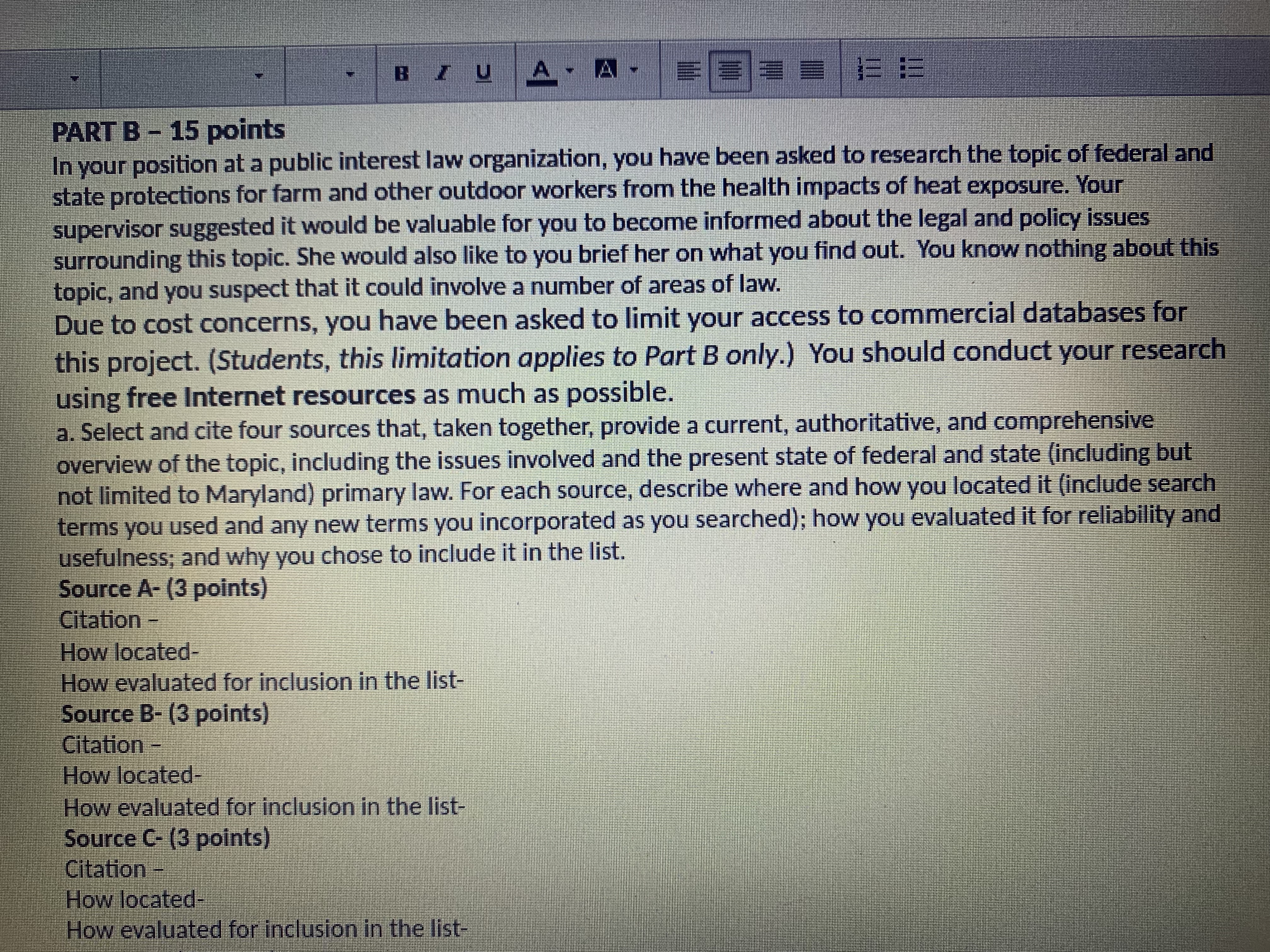 of federal and state law on this topic and the trends that