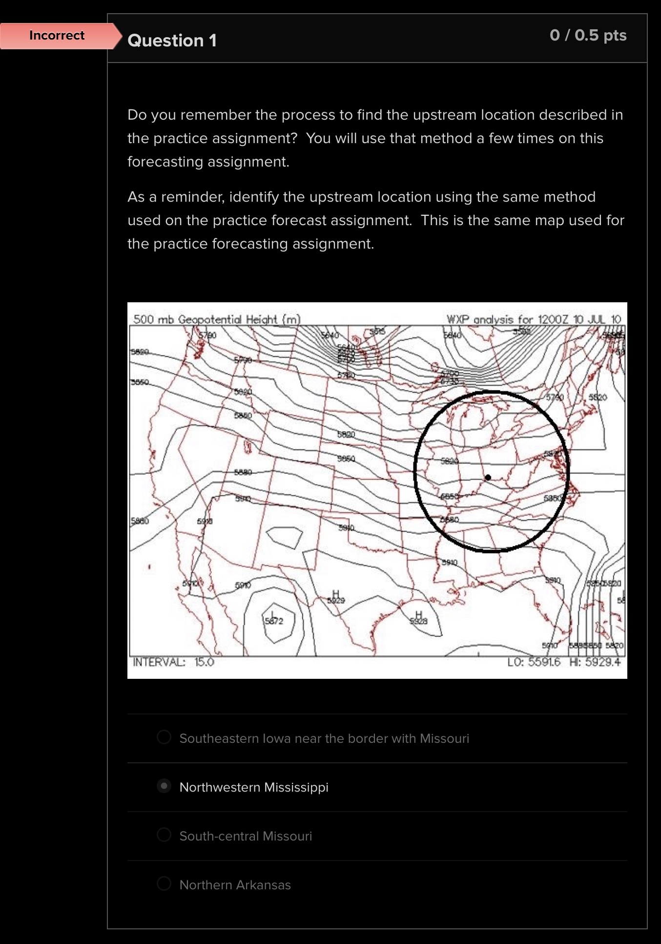  Incorrect Question 1 0/0.5 pts Do you remember the process to