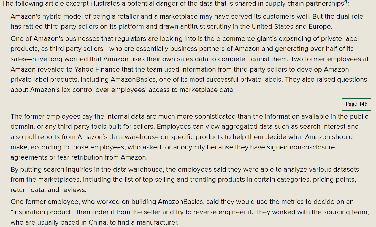  6. Consider Example 5-1 and discuss strategies that could help Amazon