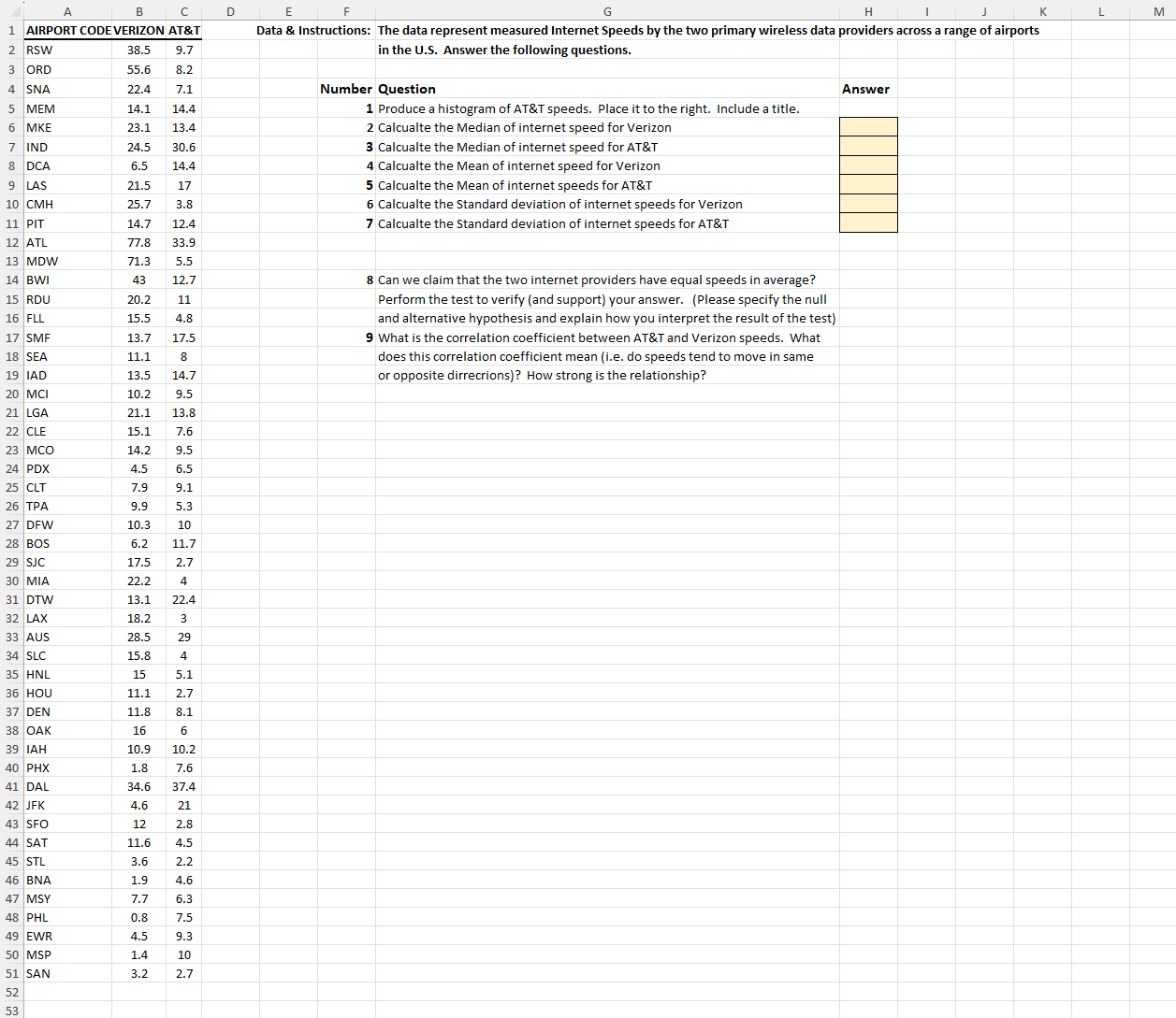  solve this its an excel problem 