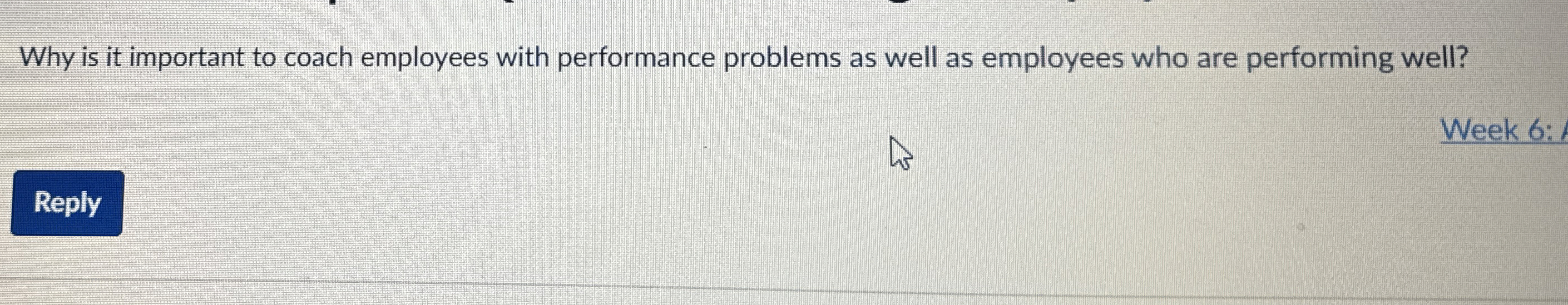  Why is it important to coach employees with performance problems as