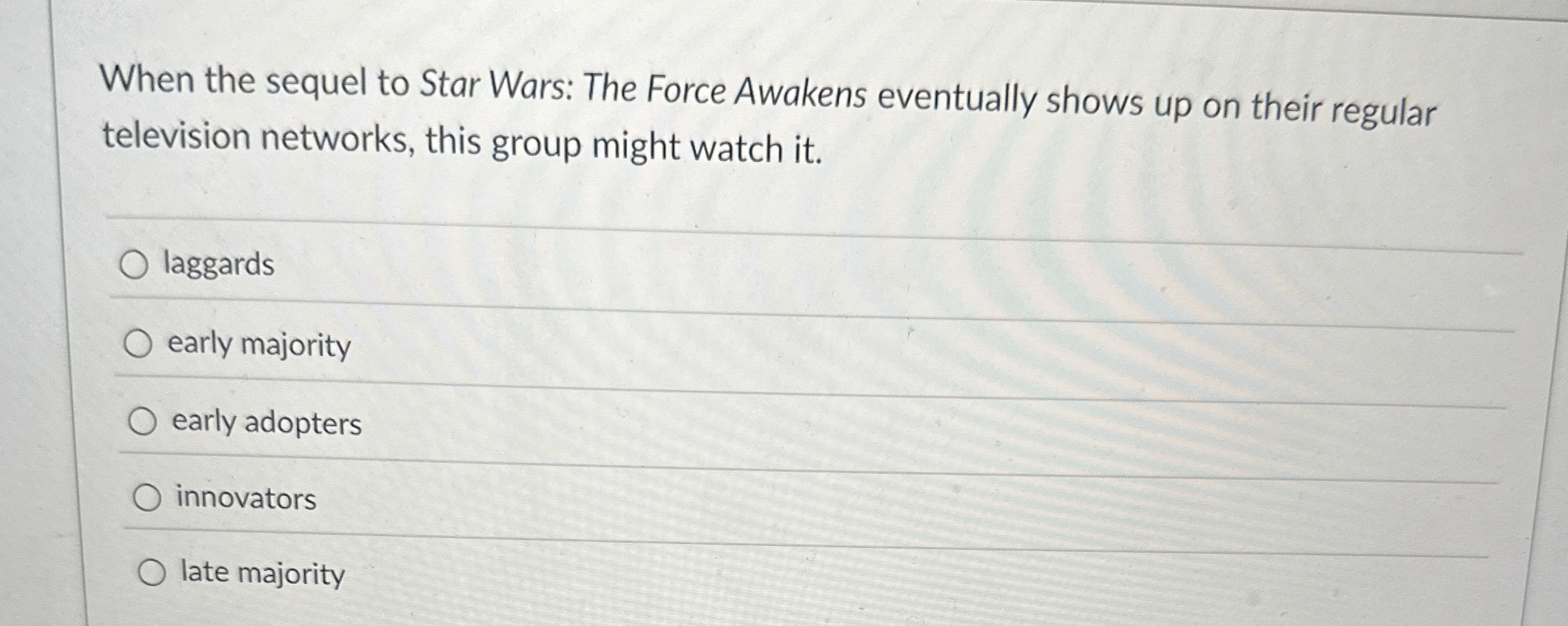  When the sequel to Star Wars: The Force Awakens eventually shows