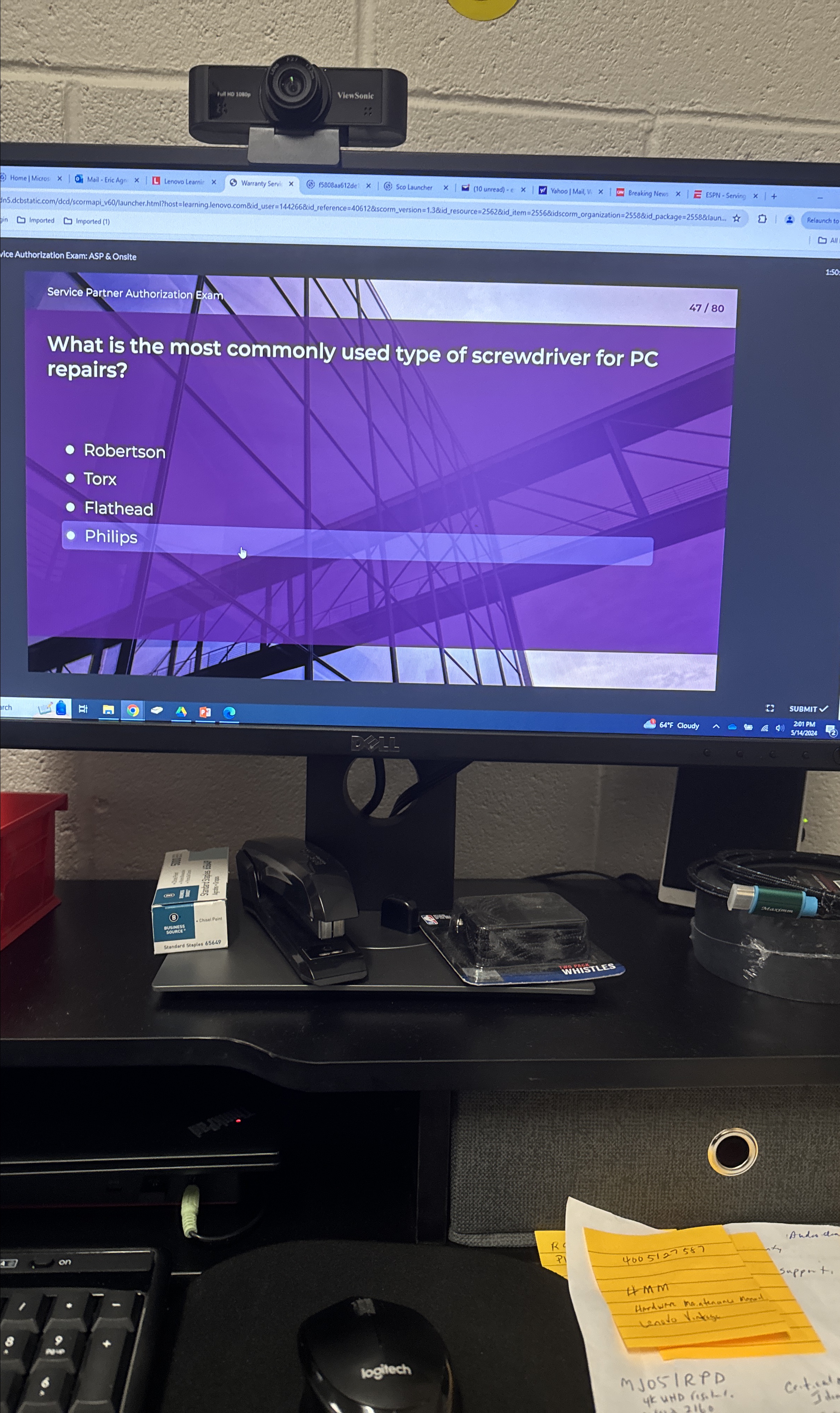  vice Authorization Exam: ASP & Onsite 