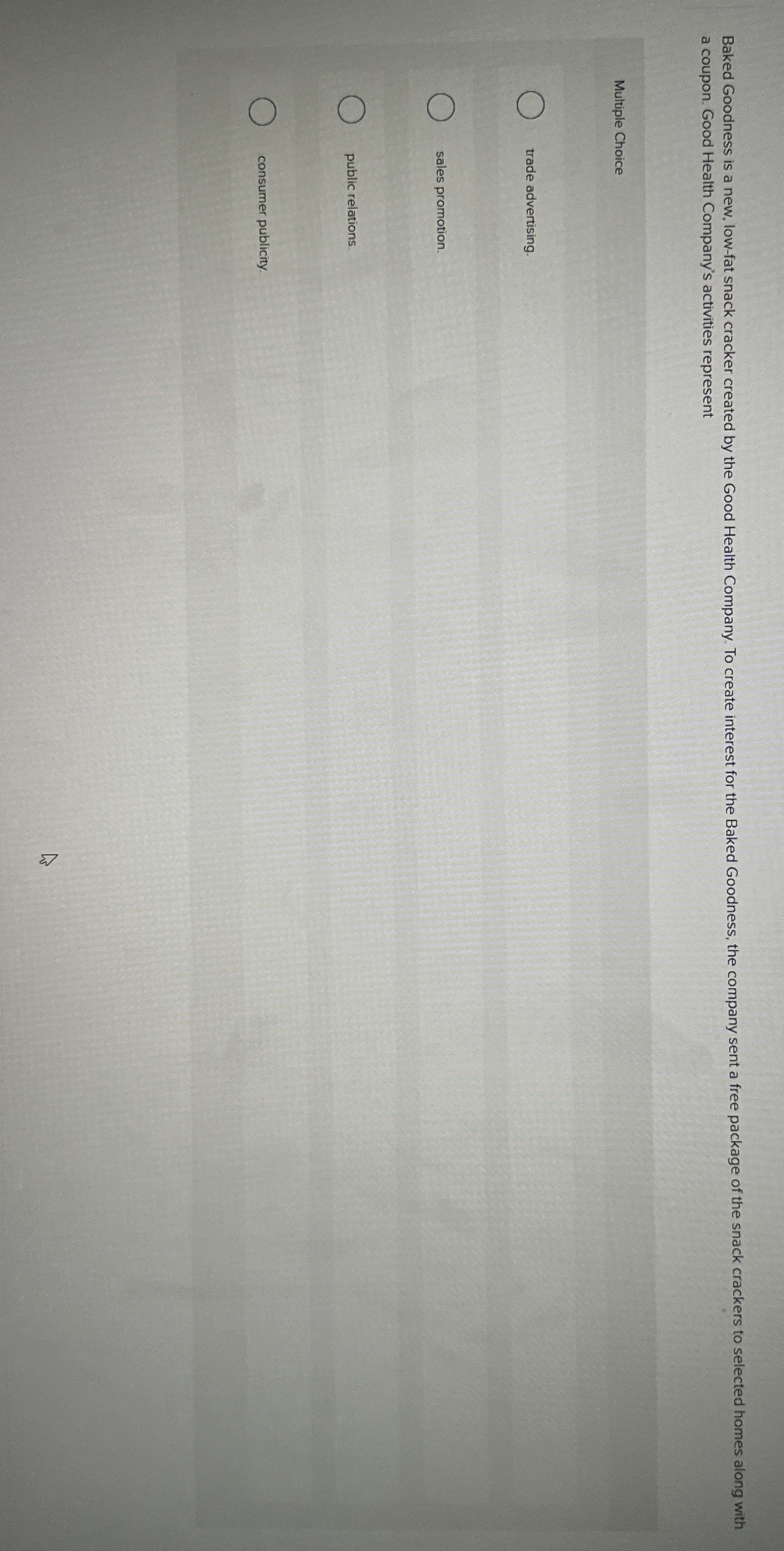  Baked Goodness is a new, low-fat snack cracker created by the