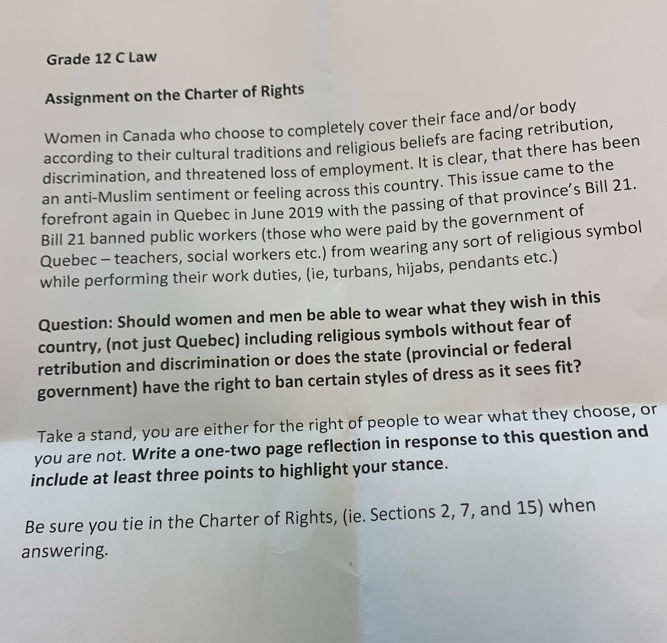 Please help me with this assignment please read the sheet carefully it