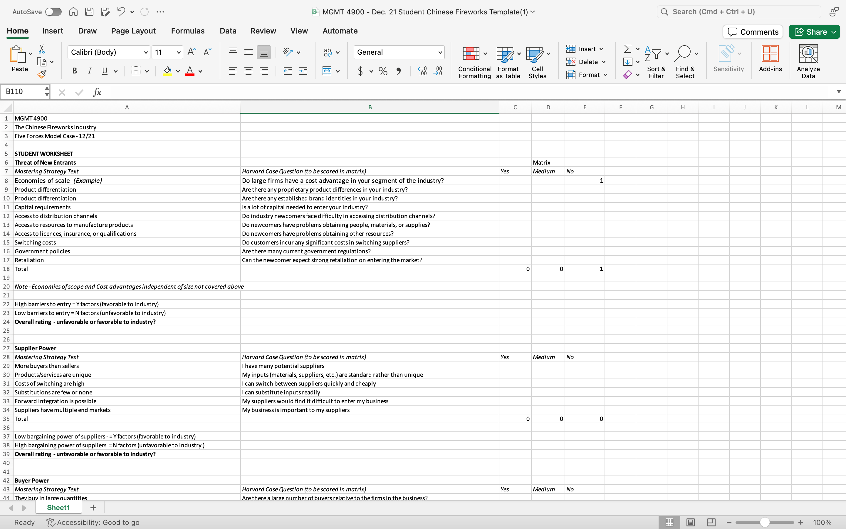  the chinese fireworks industry five forces model case This assignment requires