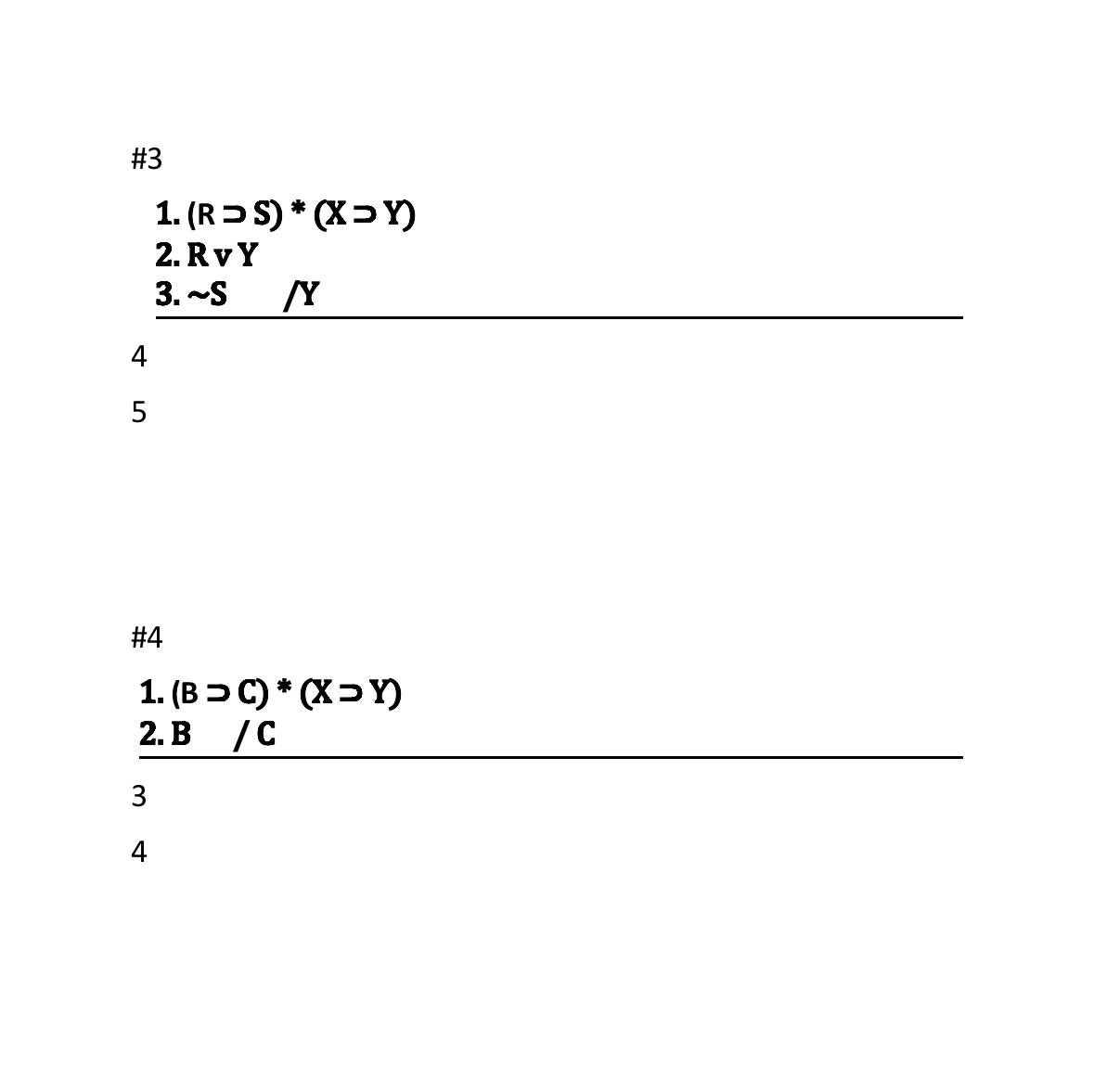  Solve using the rules of indifference 