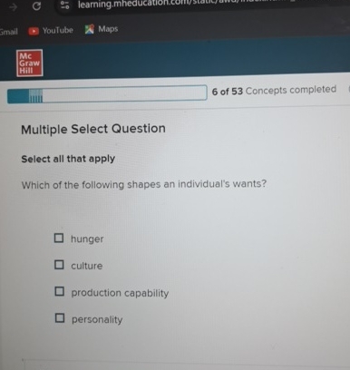  Multiple Select Question Select all that apply Which of the following