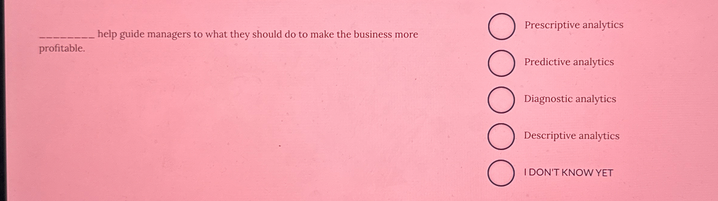  help guide managers to what they should do to make the